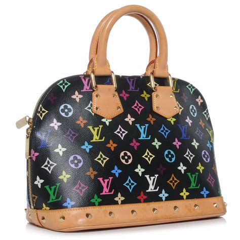 alma multicolor black gm louis vuitton killye jenner|louis vuitton alma pm.